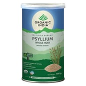 Organic India Whole Husk Psyllium,  100 g 