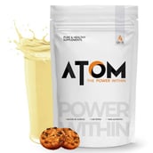 1 - Asitis Nutrition ATOM Beginners Whey Protein,  2.2 lb  Cookies & Cream 