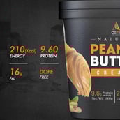 4 - Asitis Nutrition Peanut Butter,  1 kg  Creamy 