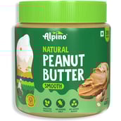 1 - Alpino Natural Peanut Butter (Unsweetened),  0.400 kg  Smooth 