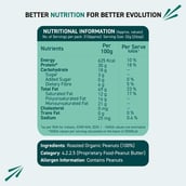 4 - Alpino Organic Natural Peanut Butter (Unsweetened),  1 kg  Smooth 