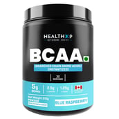 1 - HealthXP BCAA, 0.46 lb 30 Servings Blue Raspberry