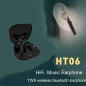 2 - Lenovo HT06 Bluetooth Headset, Black