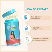 HealthKart HK Vitals ProteinUp Women 400g Vanilla & Shaker Combo