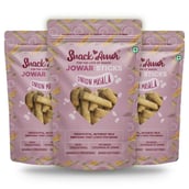 SnackAmor Jowar Sticks,  Onion Masala (Pack of 3)  50 g 