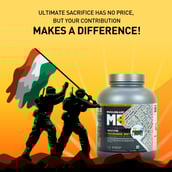 5 - MuscleBlaze Biozyme Performance Whey,  4.4 lb  Special Edition Pack (75th Indian Army Day) Triple Chocolate&nbsp;