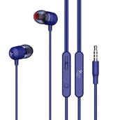 2 - Syska HE910 Wired Earphones, Blue