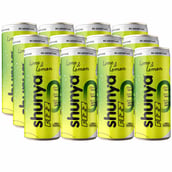 1 - Shunya Fizz, 300 ml Lime & Lemon (Pack of 12)
