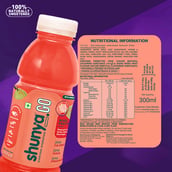 6 - Shunya GO,  300 ml  Mixed Fruit Mania (Pack of 12) 