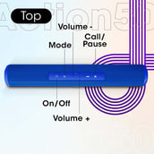 3 - Zebronics Zeb-Action 50 Wireless Speaker, Blue