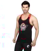 Omtex Gym Stringers,  Black Red  Medium 