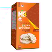 1 - MuscleBlaze Wholegrain Brown Rice Cake, 1 Piece(s)/Pack with Himalayan Pink Salt