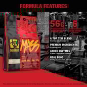 2 - Mutant Mass Gainer,  5 lb  Triple Chocolate 