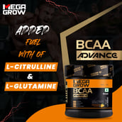 4 - Megagrow BCAA Advance,  0.88 lb  29 Servings  Orange 