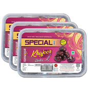 Special Choice Mazafati Dates (Khajoor),  500 g  Unflavoured (Pack of 3) 