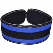 1 - MuscleXP Weight Lifting Gym Belt,  Blue  XL 