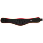 8 - MuscleXP Gym Nylon Padded Weightlifting Belt,  Black  Large 