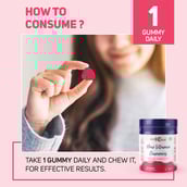 7 - Health Oxide Hair Vitamin Strawberry,  60 gummies 