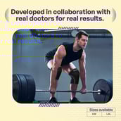 5 - Careforce Knee Cap for Men,  Black  Extra Large 