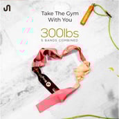 2 - Bodyband Resistance Bands Mini Loop,  Multicolor  Free Size 