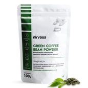2 - Nirvasa Green Coffee Bean Powder,  100 g  Unroasted (Pack of 3) 