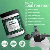 3 - Nirvasa Plant Protein,  0.88 lb  Raw Chocolate 