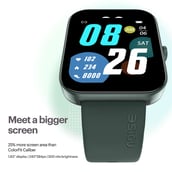 Noise ColorFit Caliber 2 Smartwatch,  Pine Green  Free Size 