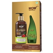 2 - WOW Skin Science Duo Kit,  2 Piece(s)/Pack  Apple Cider Shampoo + Aloe Vera Gel 