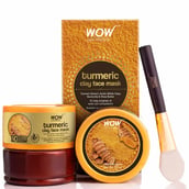 1 - WOW Skin Science Turmeric Clay Face Mask,  200 ml  for All Skin Types 