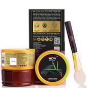 3 - WOW Skin Science Activated Charcoal Face Mask,  200 ml  with PM 2.5 Anti-Pollution Shield 