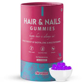 2 - Nirvasa Hair & Nails,  60 gummies  Mixed Berries (Pack of 6) 