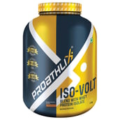 1 - Proathlix Iso-Volt Whey Protein,  4.4 lb  Belgian Chocolate 