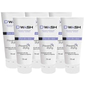 1 - Dwash Moisturising Facial Wash,  70 ml  for Dry Skin (Pack of 6) 