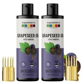 1 - Organix Mantra Grapeseed Oil,  120 ml  Cold Pressed Oil (Pack of 2) 