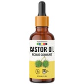 1 - Organix Mantra Castor Oil,  30 ml  Cold Pressed Oil 