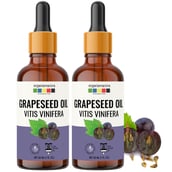1 - Organix Mantra Grapeseed Oil,  30 ml  Cold Pressed Oil (Pack of 2) 