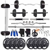 1 - BULLAR 20 kg Cast Iron Home Gym Set
