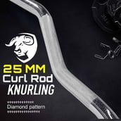 7 - BULLAR 40 kg Chrome Plated Steel Home Gym Set