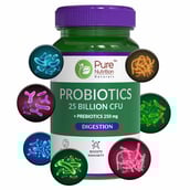 5 - Pure Nutrition Probiotics 25 Billion CFU,  60 veggie capsule(s)  Unflavoured 