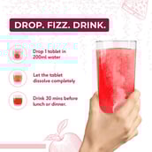 4 - HealthKart HK Vitals ACV 750 mg Effervescent,  30 tablet(s)  Watermelon