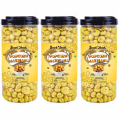 SnackAmor Popcorn Makhana, Unflavoured (Pack of 3) 125 g