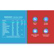 3 - Suprfit 100% Natural Oat Bran,  1 kg  Unflavoured 