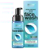 1 - WOW Skin Science Hyaluronic Acid Foaming Face Wash,  150 ml  for Dry, Dehydrated & Aging Skin 