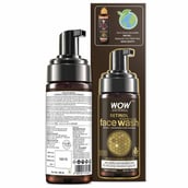 5 - WOW Skin Science Retinol Foaming Face Wash,  150 ml  Anti-Aging & Anti-Blemish Care 