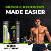 2 - Big Bull Glutamine,  0.55 lb  Unflavoured 