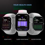 3 - beatXP Marv Neo Smartwatch,  Silver 