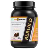 1 - Proksham Rebuild Whey Protein, 2.2 lb Belgium Chocolate