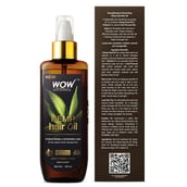 2 - WOW Skin Science Hemp Hair Oil,  150 ml  for Dry Scalp & Weak, Damaged Hair 