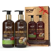 1 - WOW Skin Science Apple Cider Vinegar Hair Care Kit,  2 Piece(s)/Pack  (Shampoo+ Conditioner) 