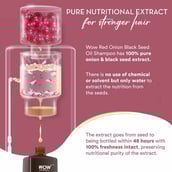 5 - WOW Skin Science Red Onion Black Seed Oil Shampoo,  1 L  for All Hair Types 